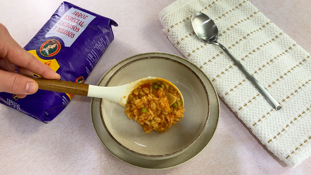 arroz meloso con pollo